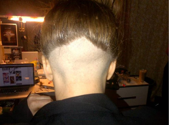 Lady Gaga, Bald, shaved Lady Gaga, Bald, shaved